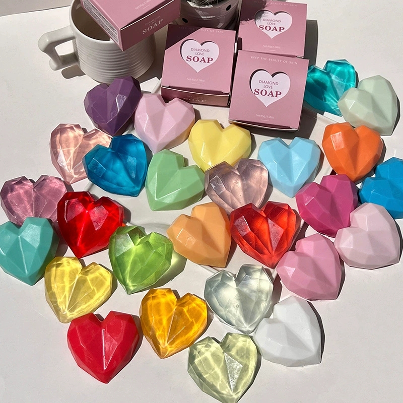 Fragrance Oil Set - 1/3/5pcs mix Diamond Heart Handmade Soap