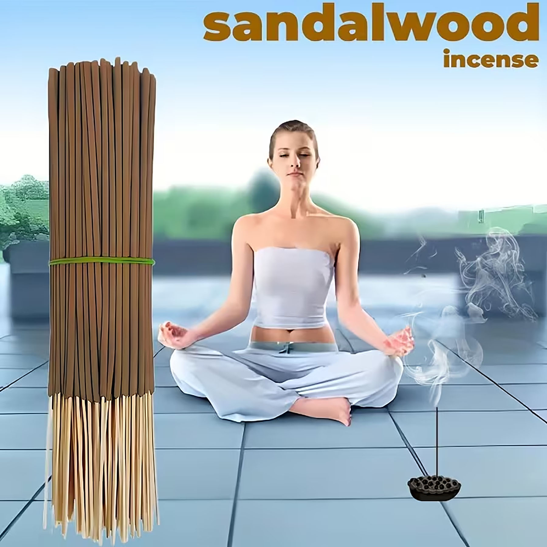 Home Fragrance Tranquillity - 23/45/148/348Pcs Sandalwood Sticks Palo Santo Long-Lasting