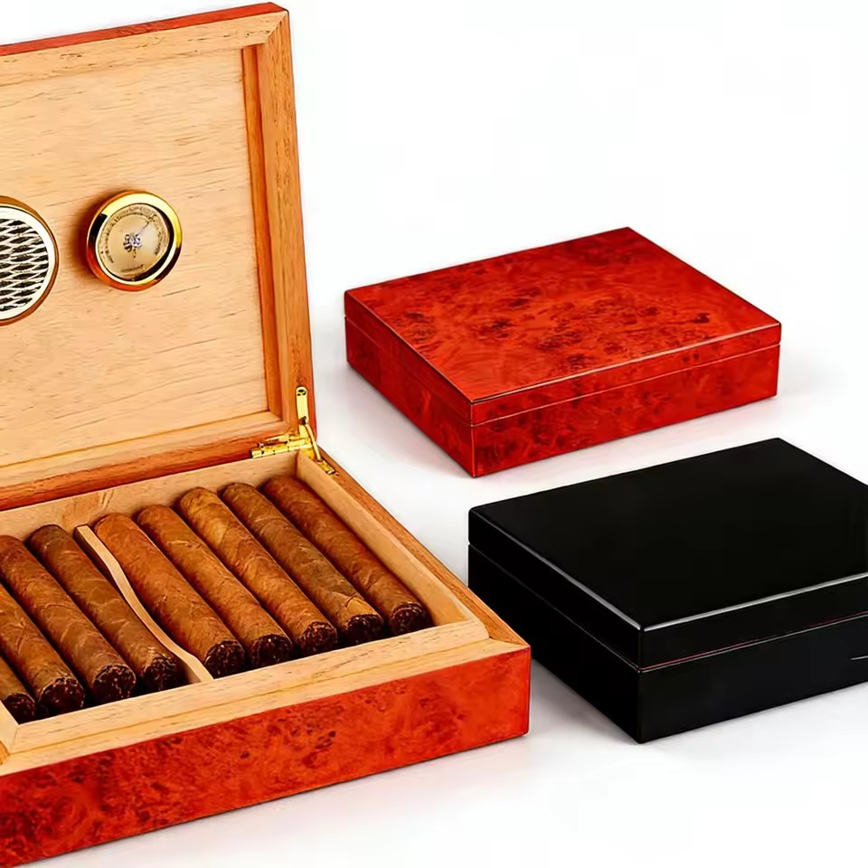 Home Fragrance Maple Walnut - GALINER Cổ Điển Cigar Humidor Hộp