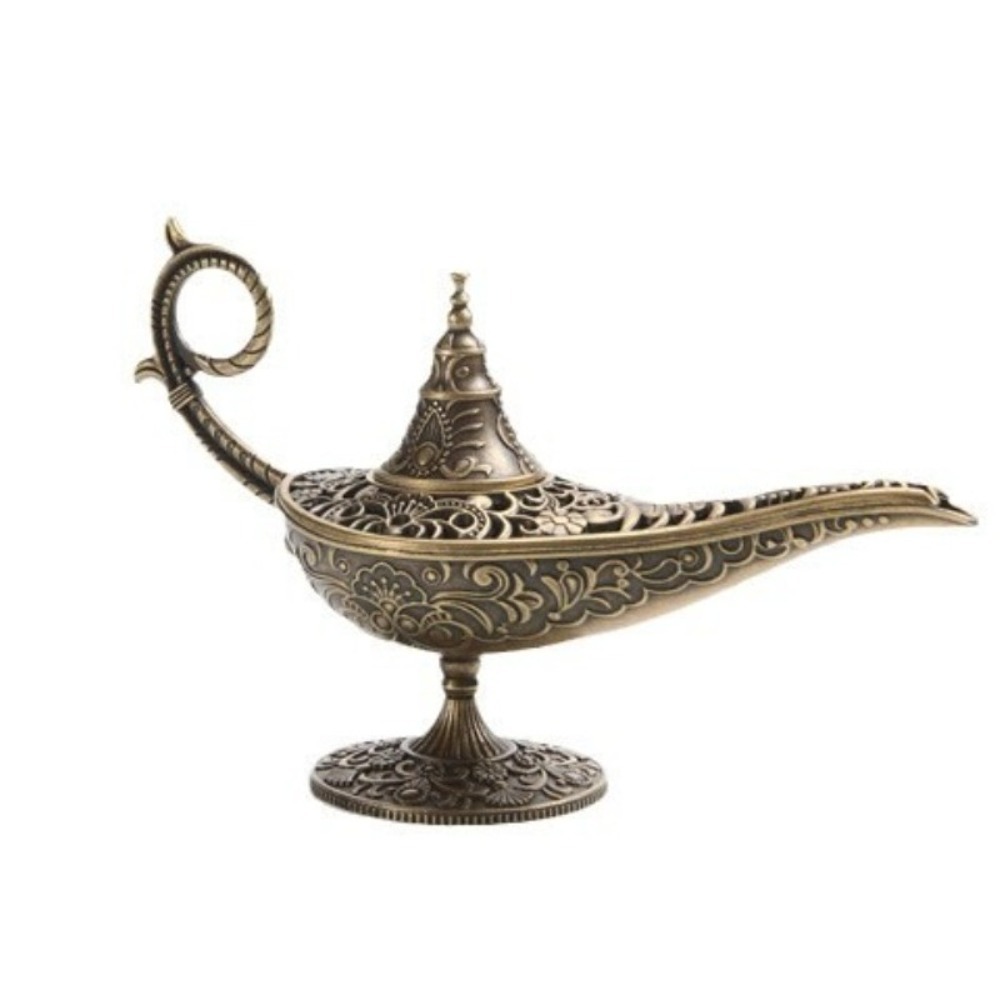 Home Fragrance Lamp - Durable Antique Style Incense Burner Metal