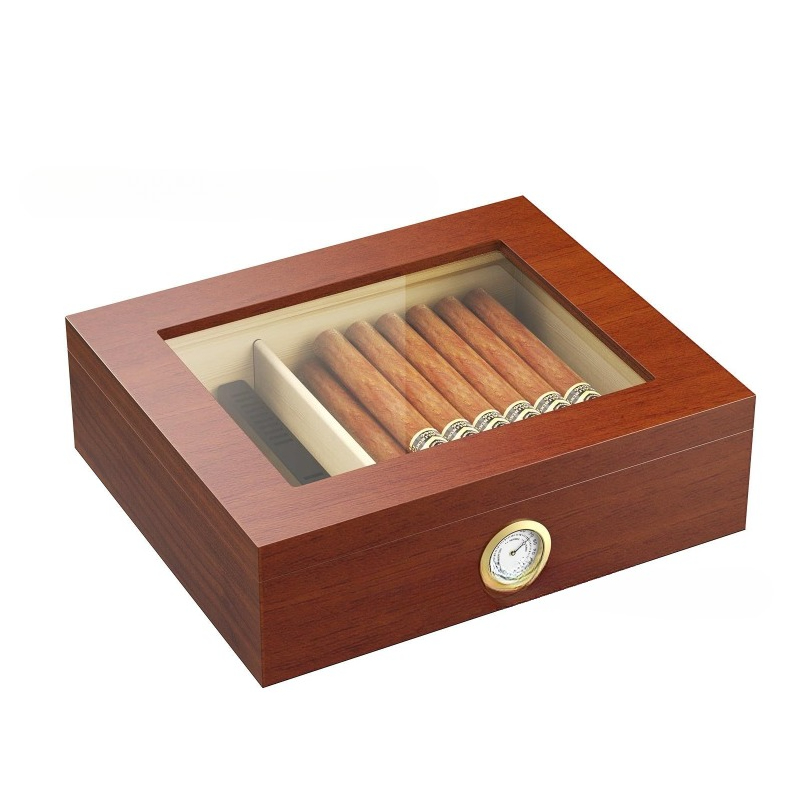 Cigar Humidor Box Cigar Case w - đánh giá và giá Home Fragrance Maple Walnut