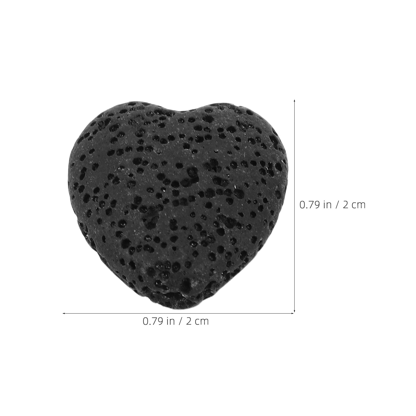 20Pcs Heart Volcanic Lava Rock - đánh giá và giá Home Fragrance
