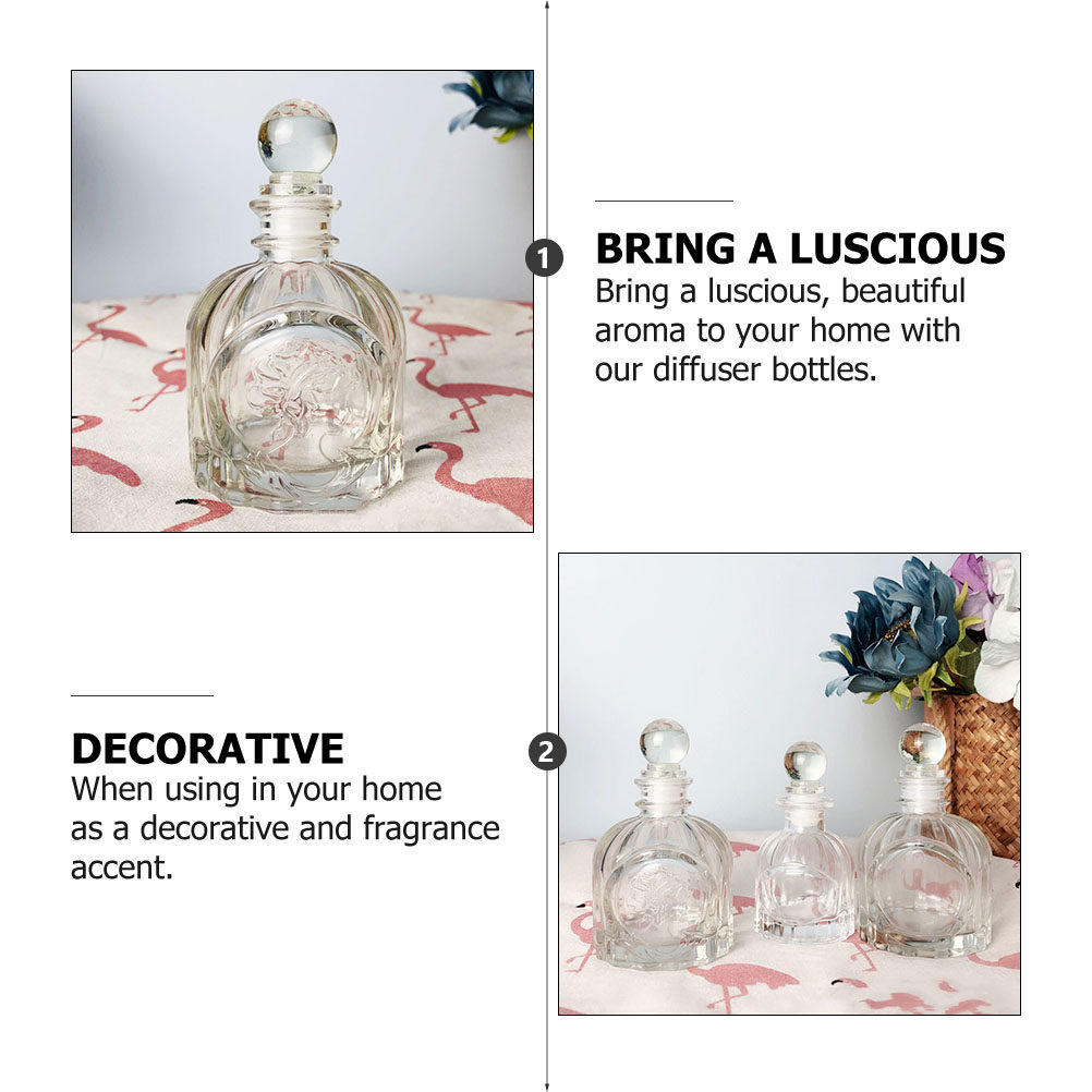 5Sets Fragrance Bottles Transp - đánh giá và giá Home Fragrance