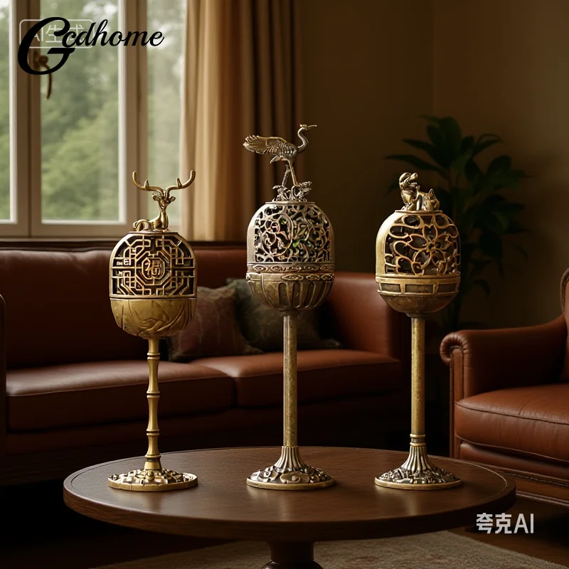 Matel Magpie Hollow Lamp Sanda - đánh giá và giá Home Fragrance Lamp