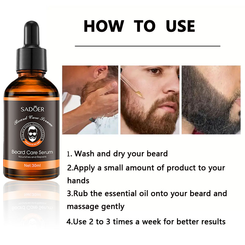 4-piece men's beard care set,  - đánh giá và giá Fragrance Oil Set
