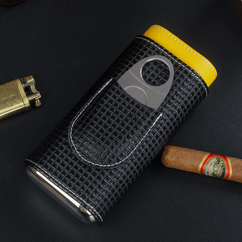 Portable Cigar Case Box Humido - đánh giá và giá Home Fragrance Maple Walnut