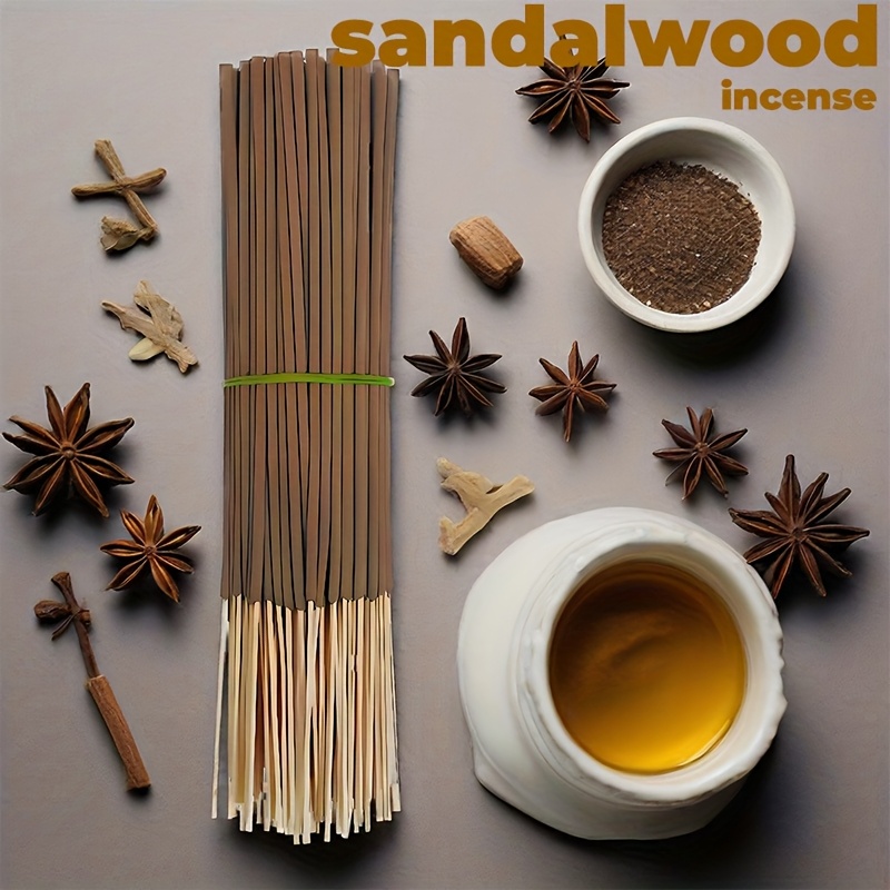 23/45/148/348Pcs Sandalwood St - đánh giá và giá Home Fragrance Tranquillity