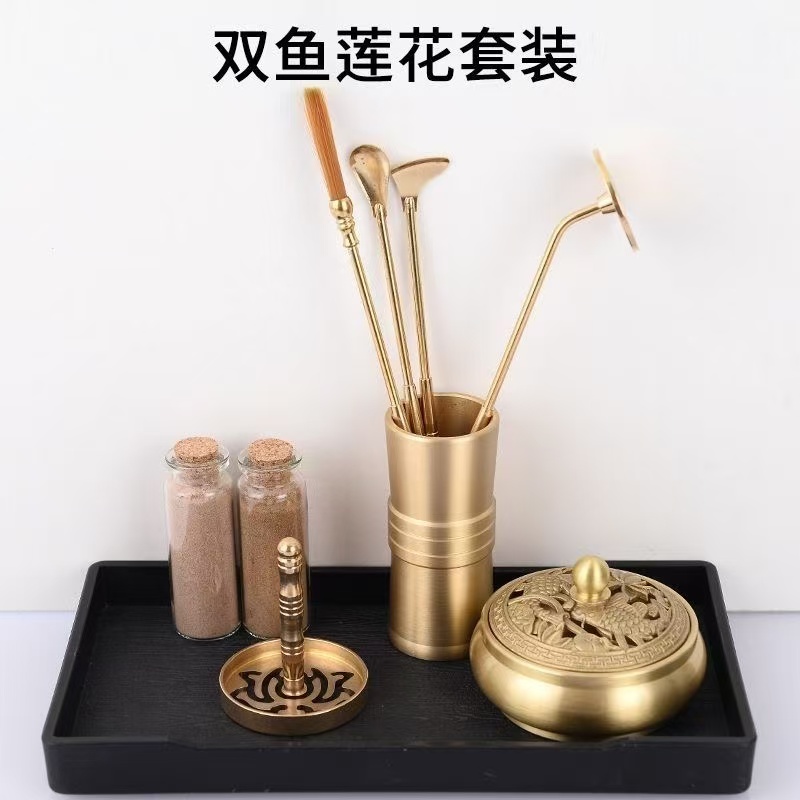 Pure Copper Incense Holder Set - đánh giá và giá Xmas Home Fragrance