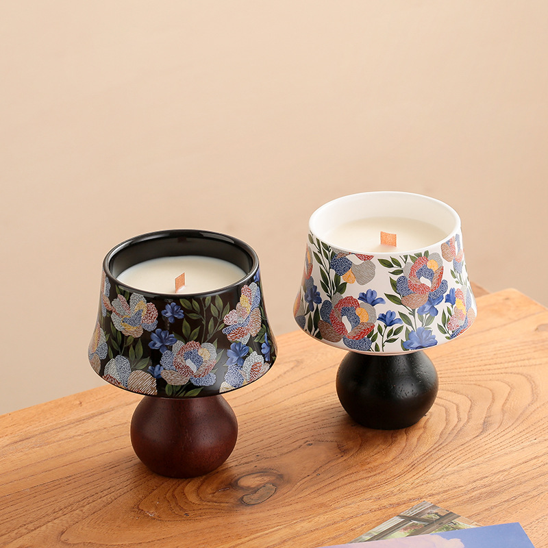 Iris Goblet Wooden Bottom Cand - đánh giá và giá Home Fragrance Iris