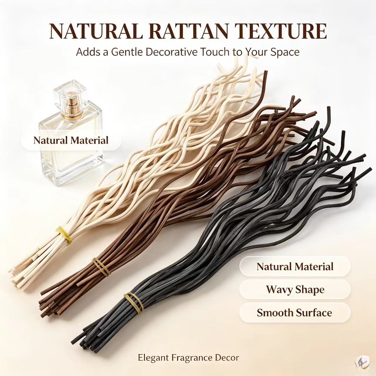 20Pcs Long Wavy Rattan Reed Di - đánh giá và giá Home Fragrance Oud