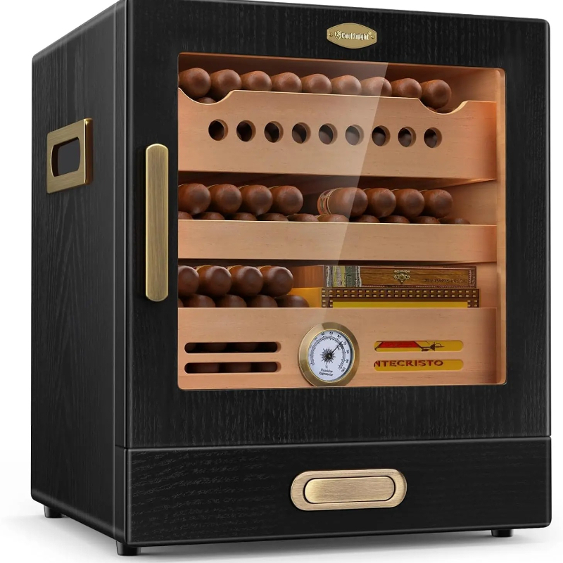 Cigar Humidor Cabinet, Spanish - đánh giá và giá Home Fragrance Maple Walnut