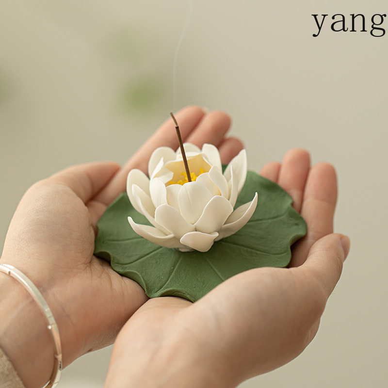 LH ceramic white lotus hand-pi - đánh giá và giá Home Fragrance White Lotus