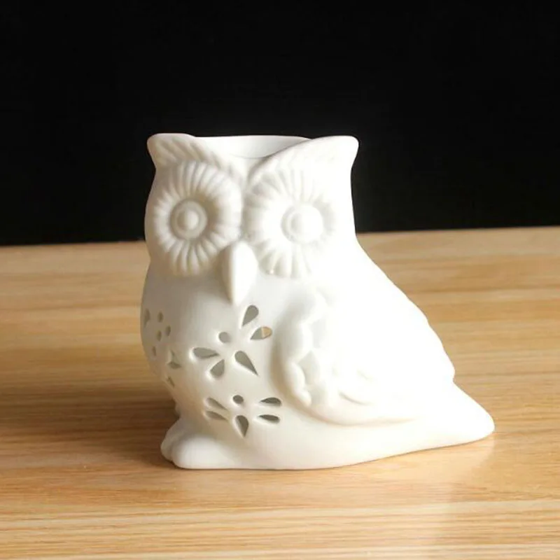 Porcelain Hollow Owl Aromather - đánh giá và giá Home Fragrance Lamp