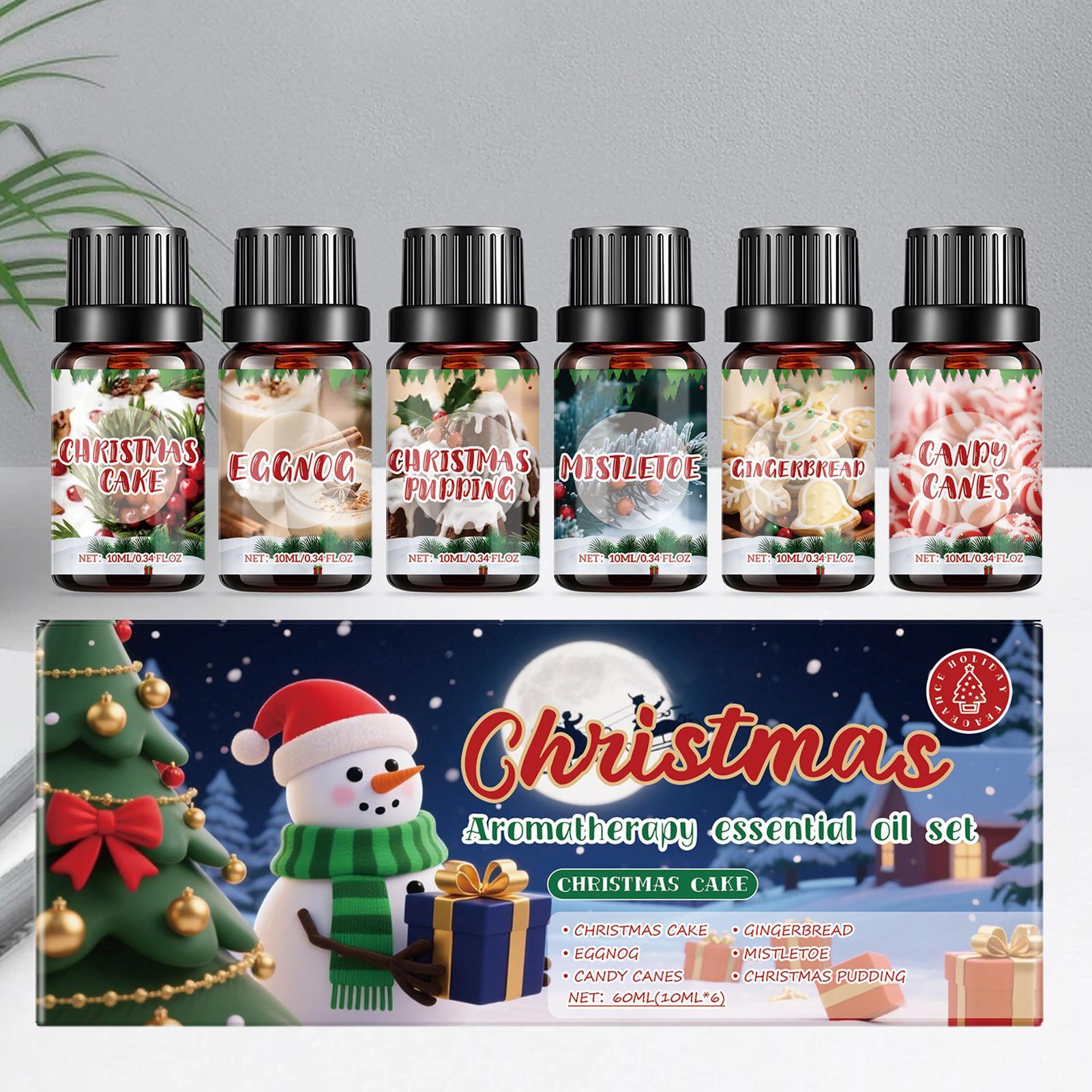 6 Pcs Christmas Fragrance Oils - đánh giá và giá Xmas Home Fragrance