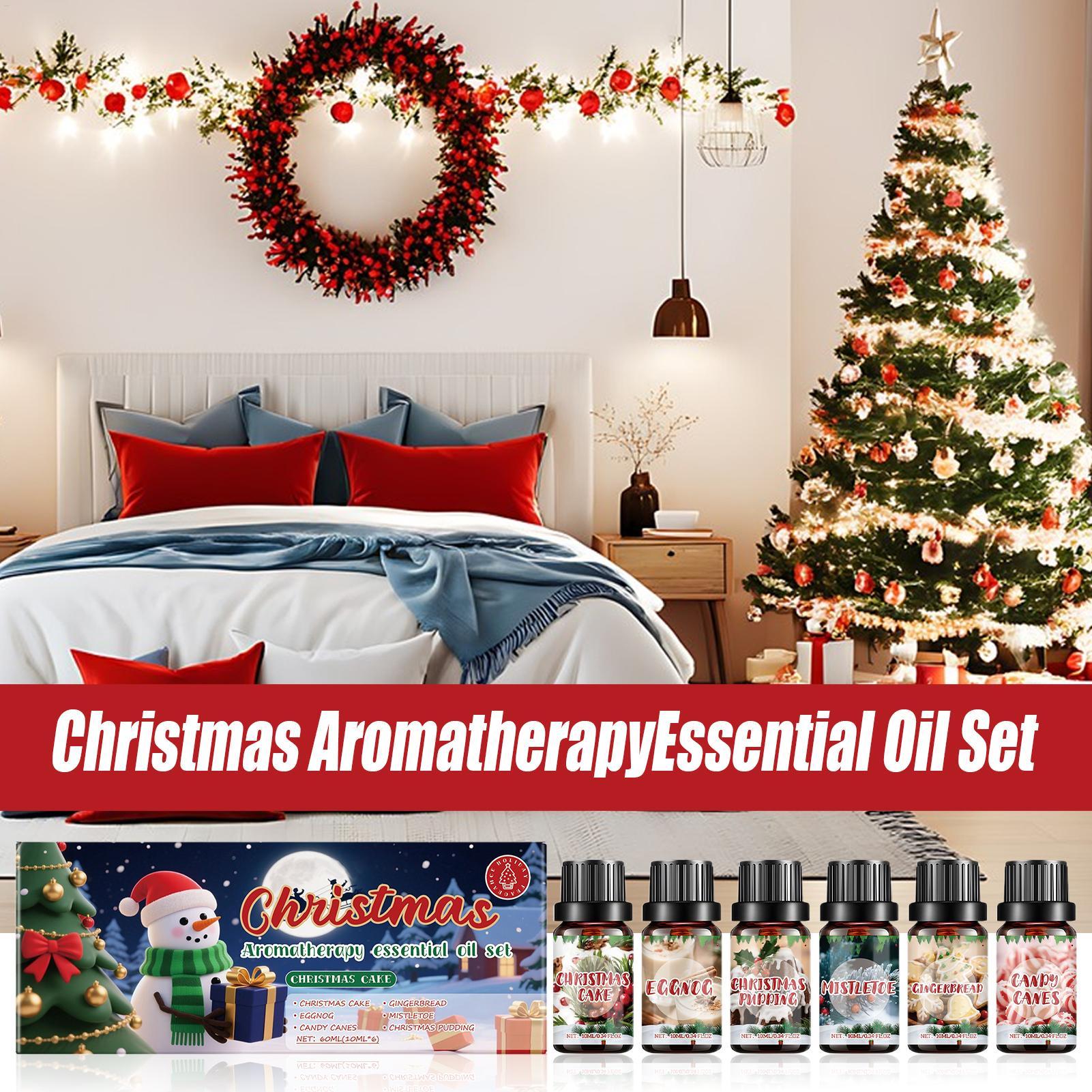 6 Pcs Christmas Fragrance Oils - đánh giá và giá Xmas Home Fragrance