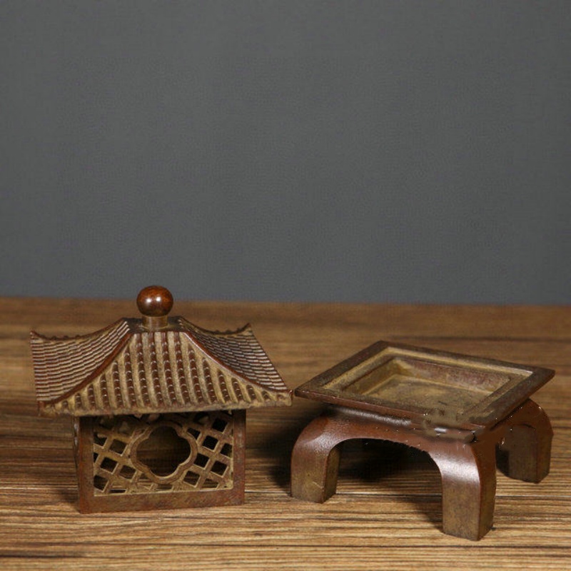 Antique copper hollow palace l - đánh giá và giá Home Fragrance Lamp