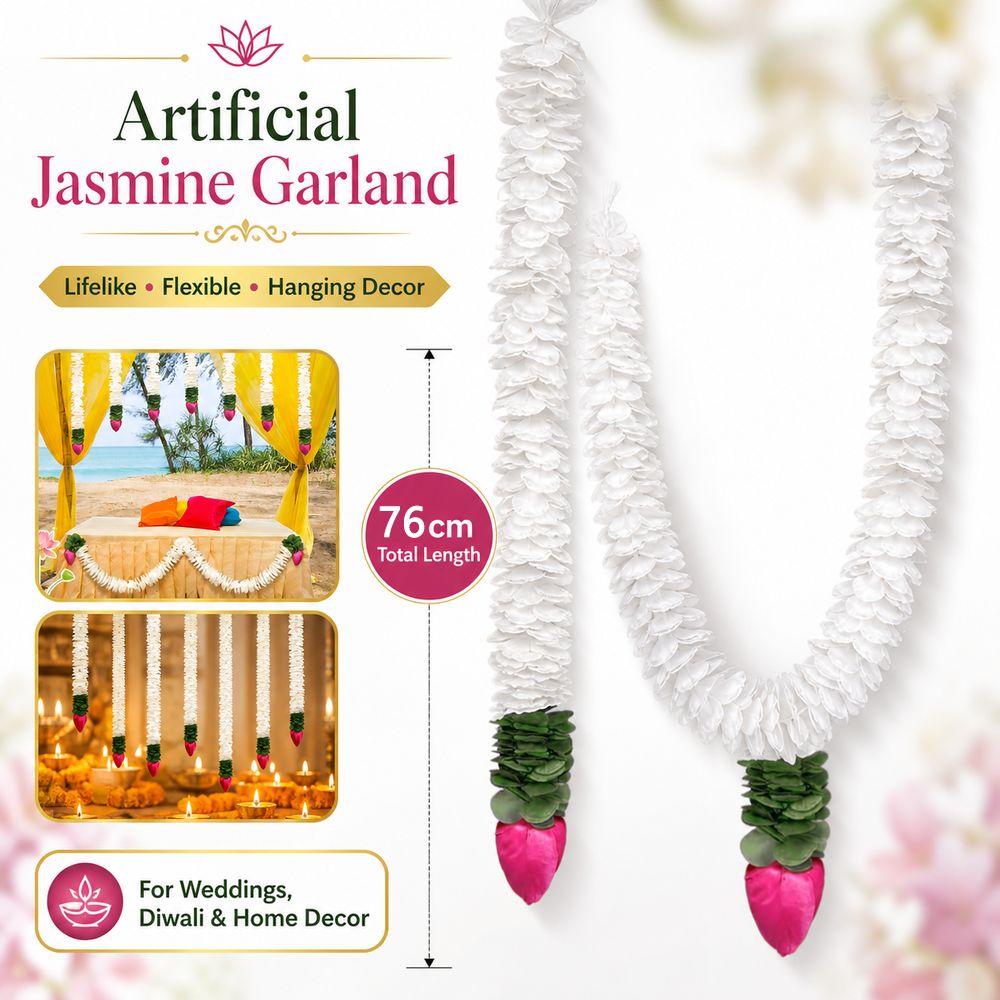 1/3Pcs Plastic Artificial Jasm - đánh giá và giá Home Fragrance Jasmine