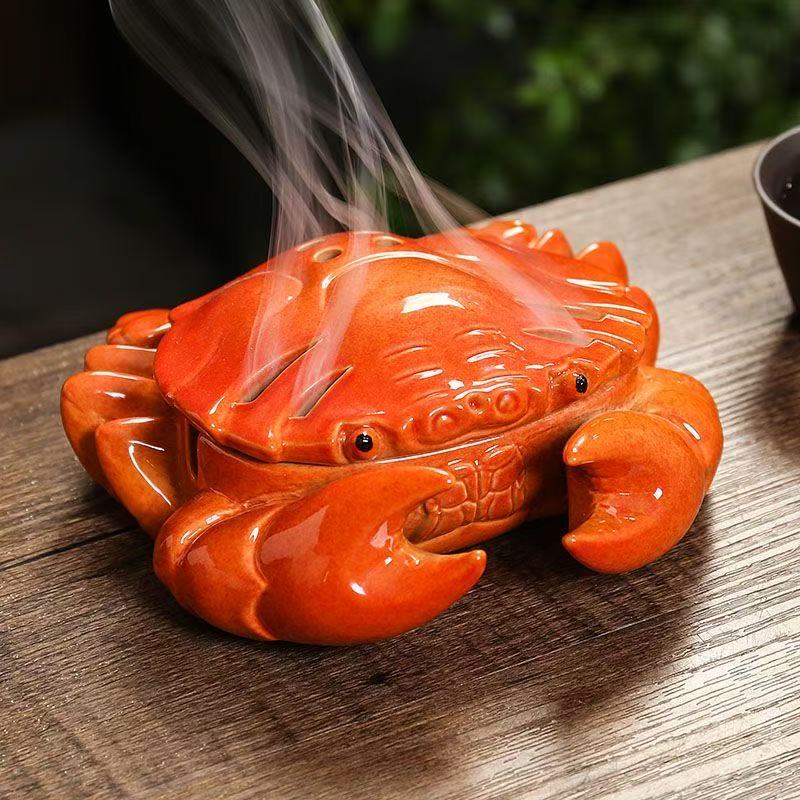 Funny Crab Shaped Incense Stov - đánh giá và giá Xmas Home Fragrance
