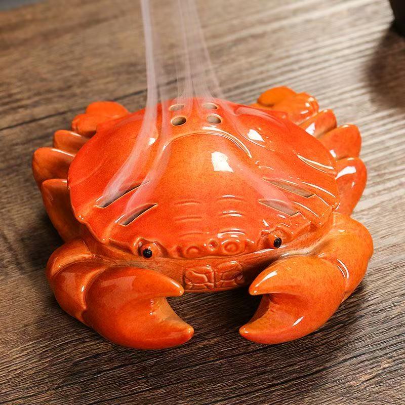 Funny Crab Shaped Incense Stov - đánh giá và giá Xmas Home Fragrance