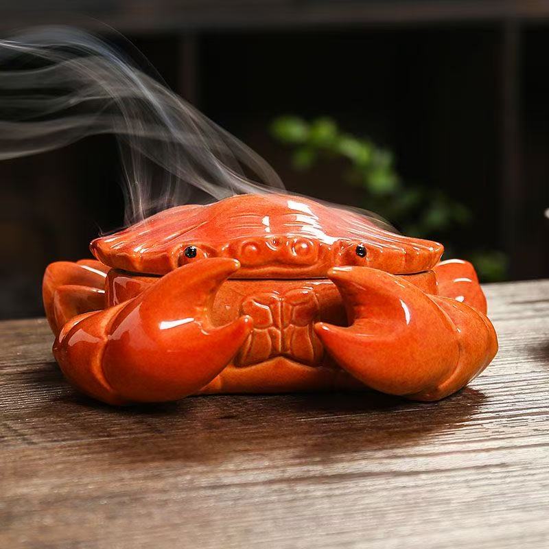 Funny Crab Shaped Incense Stov - đánh giá và giá Xmas Home Fragrance